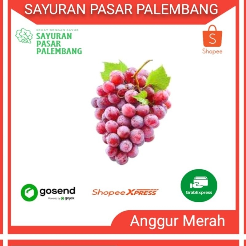 

Buah Anggur per 500 Gram - Sayuran Pasar Palembang