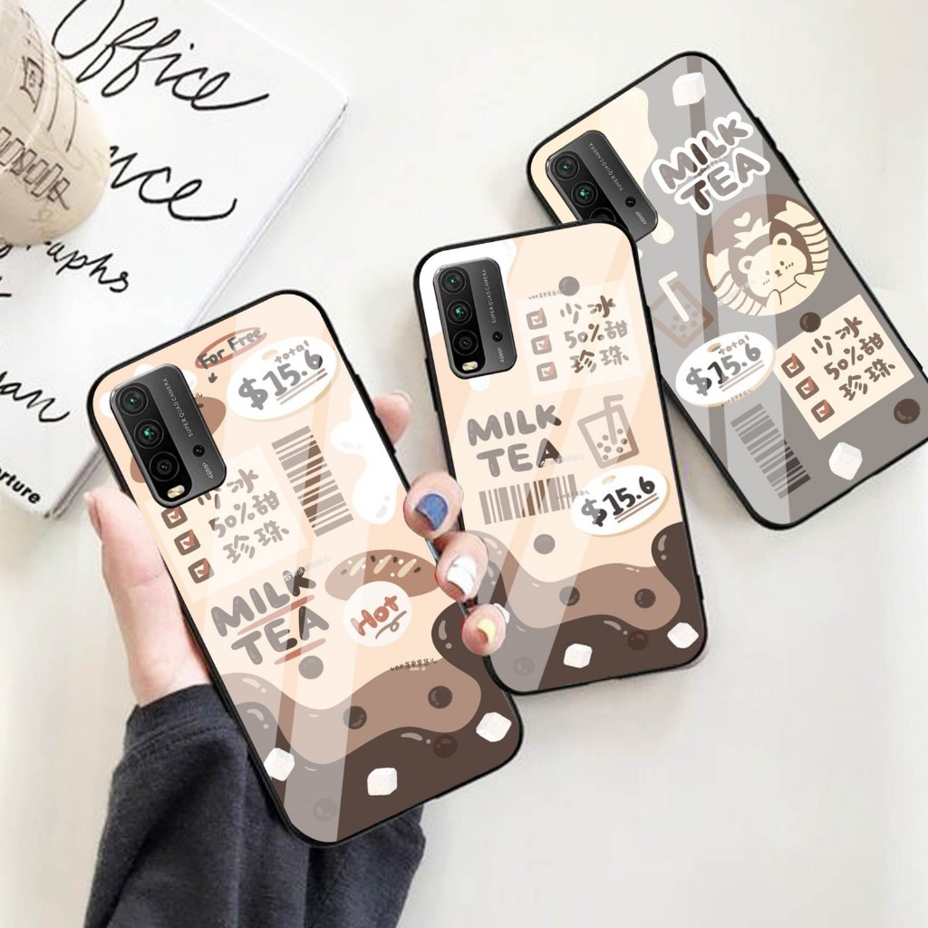 Case Kaca  Xiaomi Redmi 9T - Kesing Hp  Xiaomi Redmi 9T - Case Kaca Kilau  Xiaomi Redmi 9T - Case Xi
