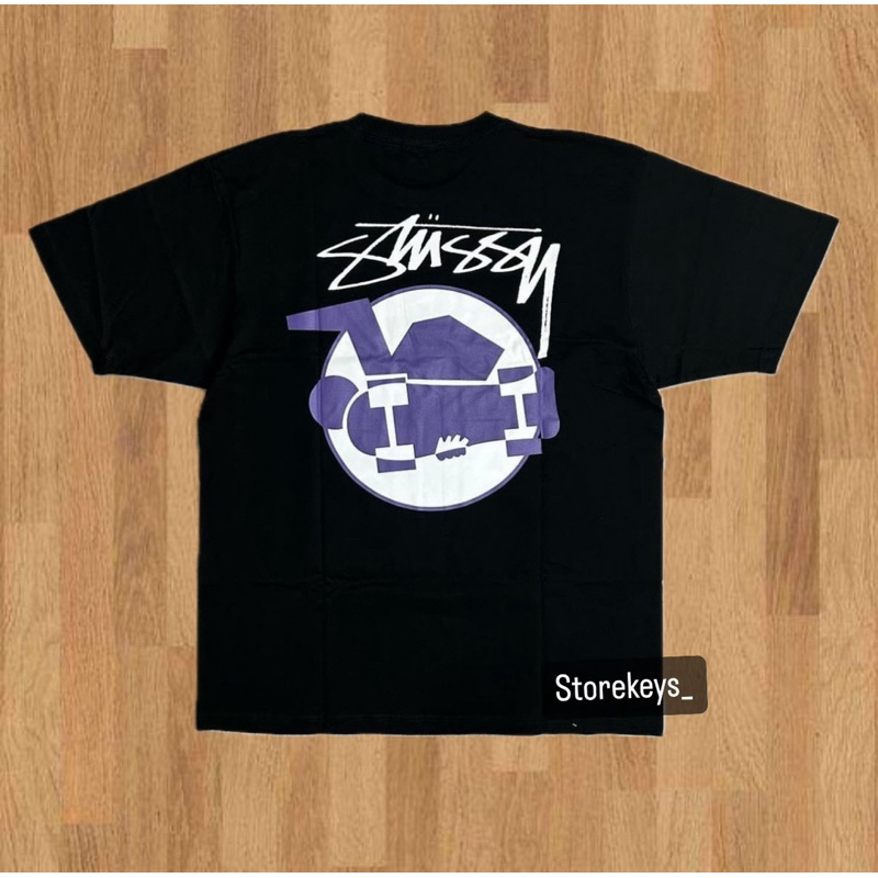 (FREE PAPPER BAG) KAOS STUSSY HELLIKOPTER KAOS STUSSY OVERSIZE