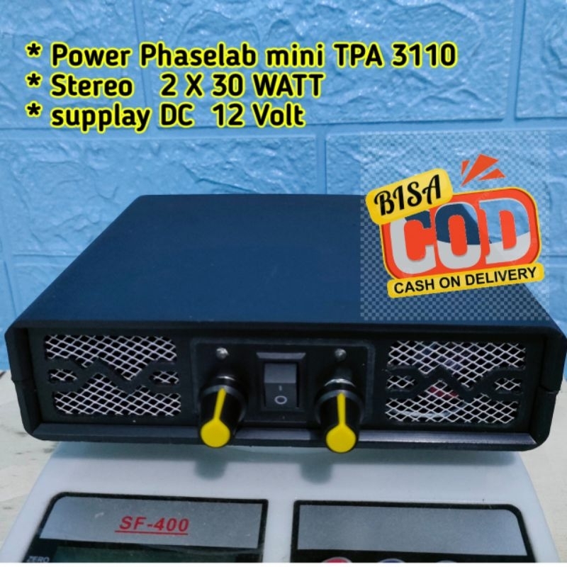 Power mini amplifier Phaselab mini TPA 3110 2 X 30watt