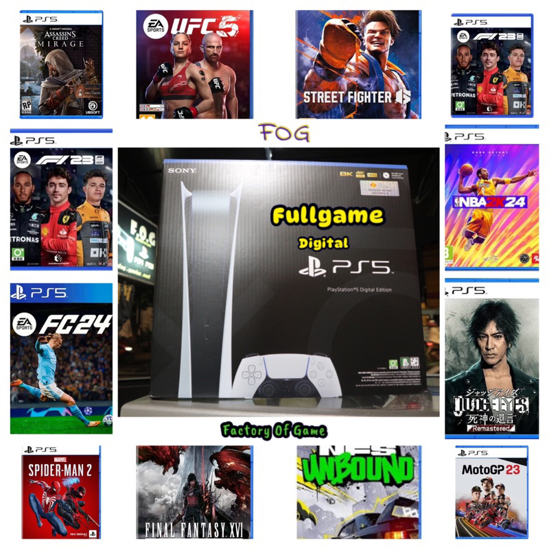 PS5 digital garansi Indo / Inter Fullgame Hen