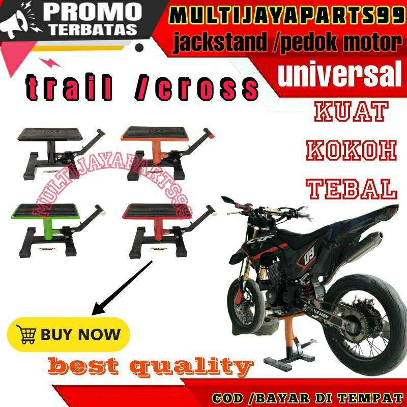 jacksten jackstand pedok tril trail klx crf d-tracker universal pedok motor cross trail