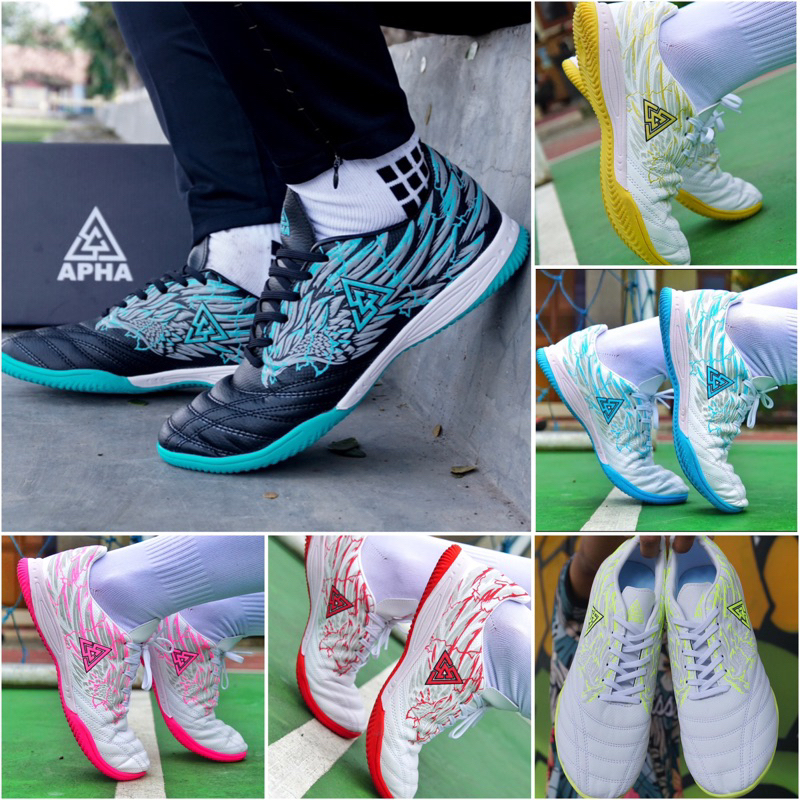 100% ORIGINAL SEPATU FUTSAL APHA ICARUS - SEPATU FUTSAL DEWASA (COD)