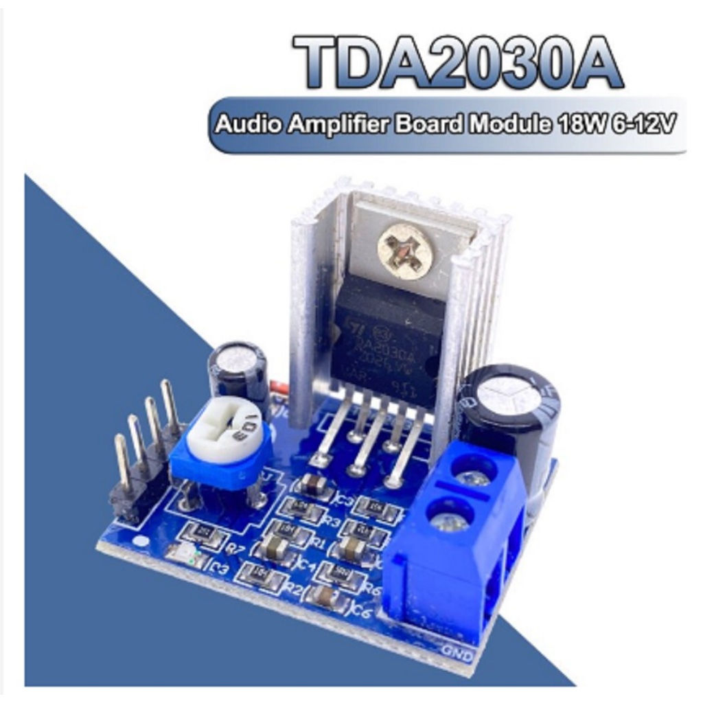 Pangestu Sparepart  - TDA2030A Module TDA2030 Mono Audio Power Amplifier TDA 2030