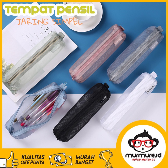 

Promo MURMURE.ID | KOTAK PENSIL AESTHETIC / TEMPAT PENSIL JARING TRANSPARAN / POUCH SIMPLE STYLE PC052