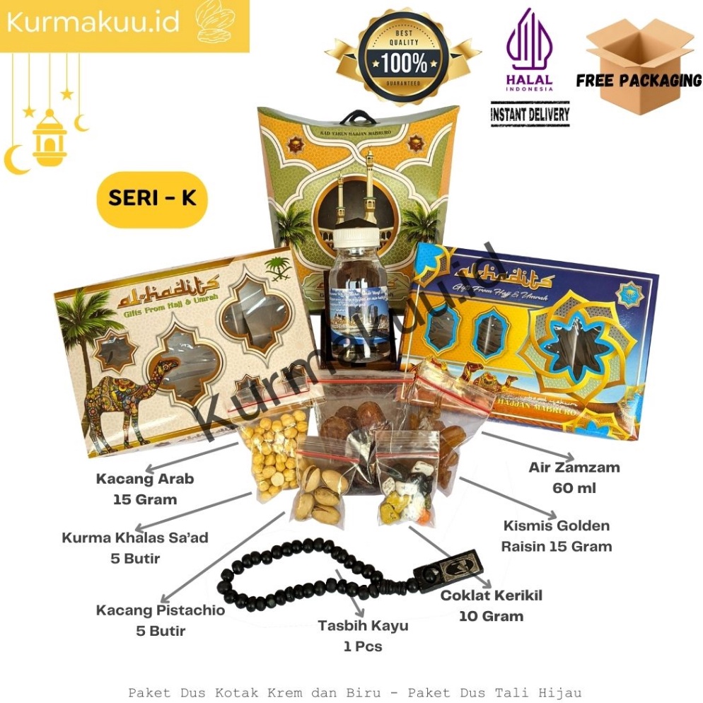 

Star 11.11 Paket Oleh Oleh Haji dan Umroh Lengkap (Seri-K) Paket Souvenir Haji dan Umroh Lengkap