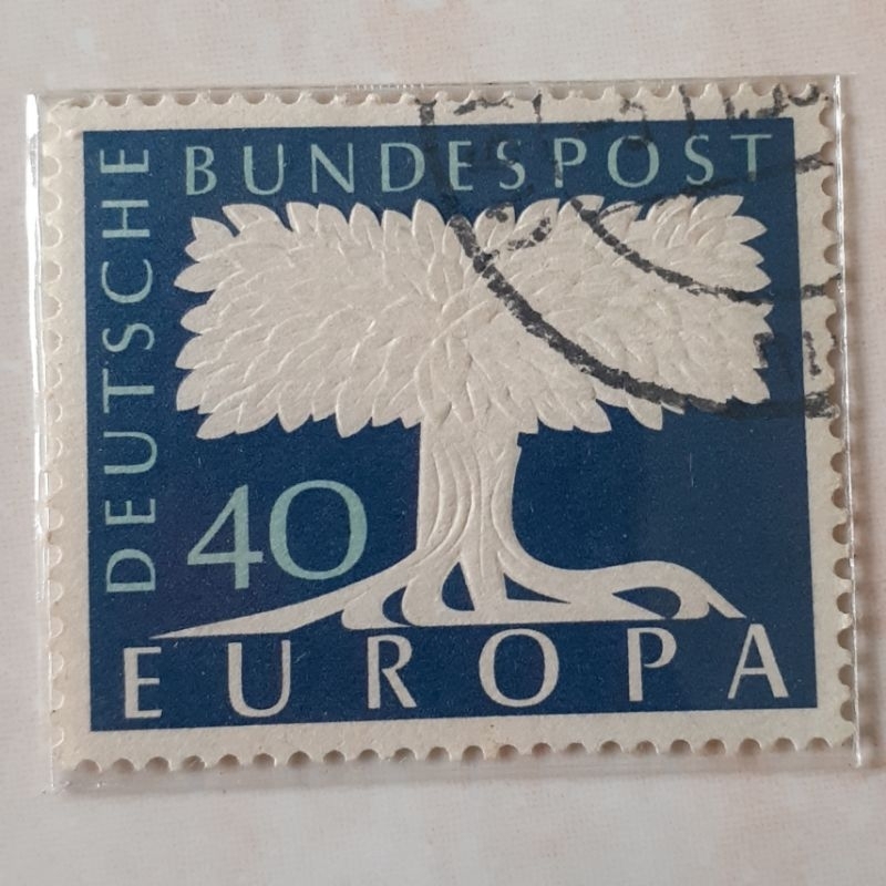 

Perangko Jerman Europa (C.E.P.T.) 1957 - Tree (Stylized Tree) Tahun 1957