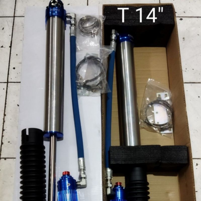 SHOCK REBEL RESERVOIR ADJUSTER SMOOTHIE CICK SISTEM TRAVEL 14"