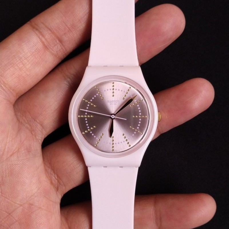 Jam Tangan Wanita Swatch Guimauve GP148 Terbaru Original
