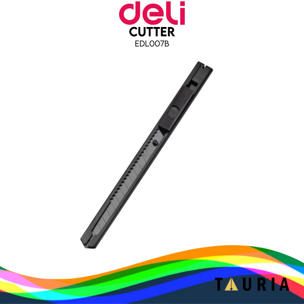 

Deli 9MM Cutter Stainless Steel Blade Cutting Paper Tool DL007B