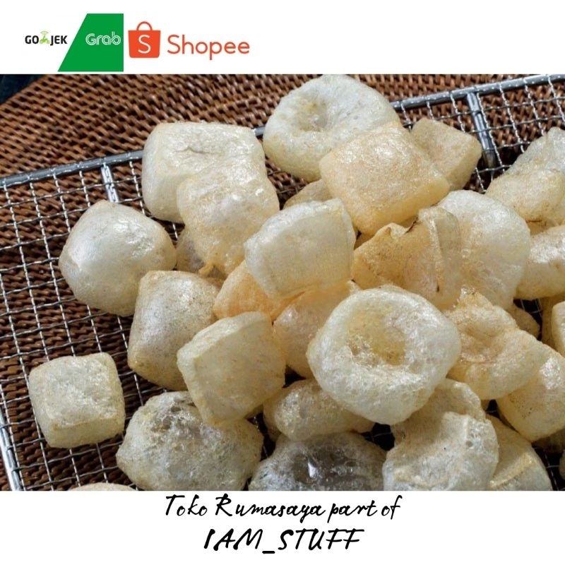 

Krupuk Kulit Sapi Matang 50gr siap saji