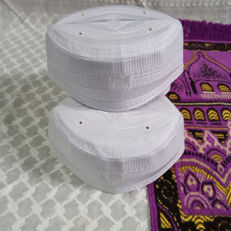 (COD) Peci Malaysia Super Putih Motif Keren
