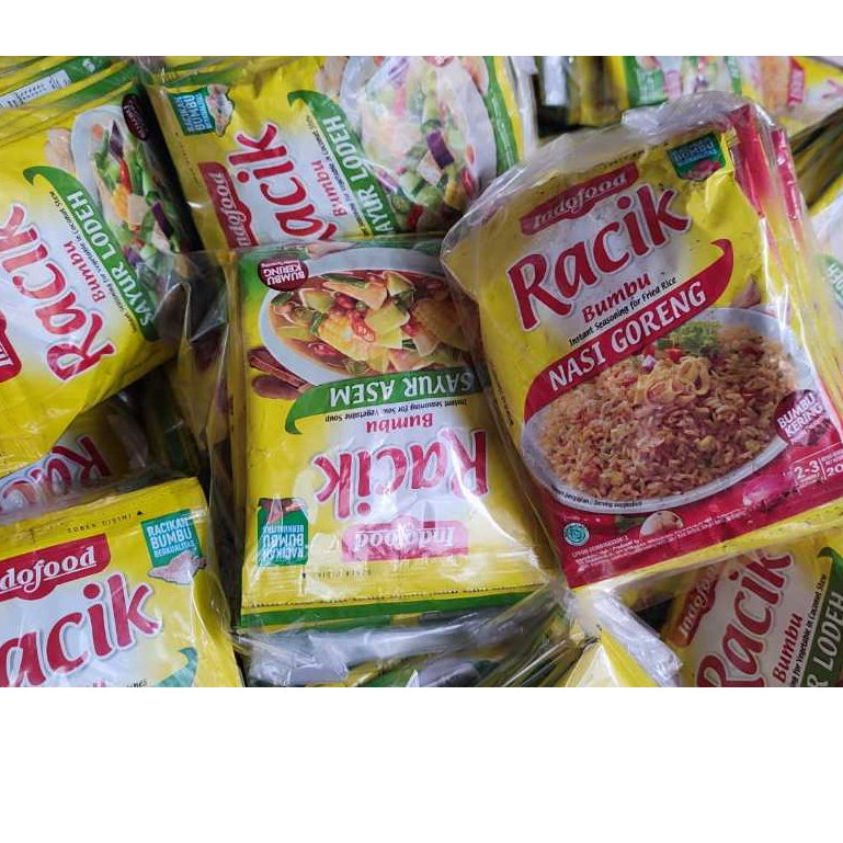 

bumbu siap saji INDOFOOD bumbu RACIK bumbu instan racik indofood ayam goreng /nasi goreng/sayur lodeh paket 10PCS