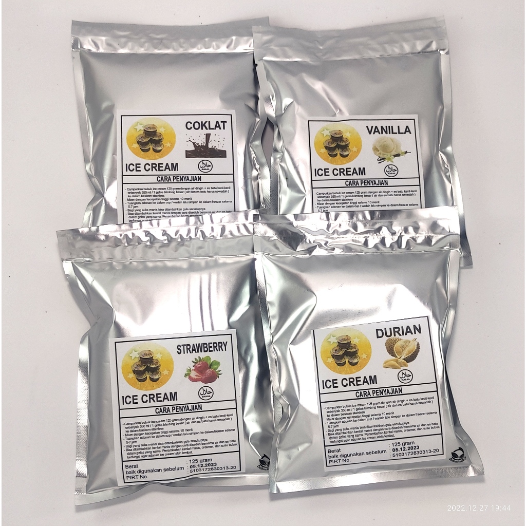 

BUBUK 4 RASA ICE CREAM 500 GRAM