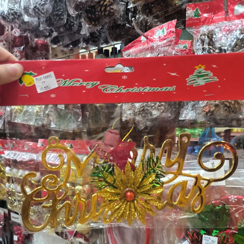 Dekorasi Hiasan Dinding pintu Natal