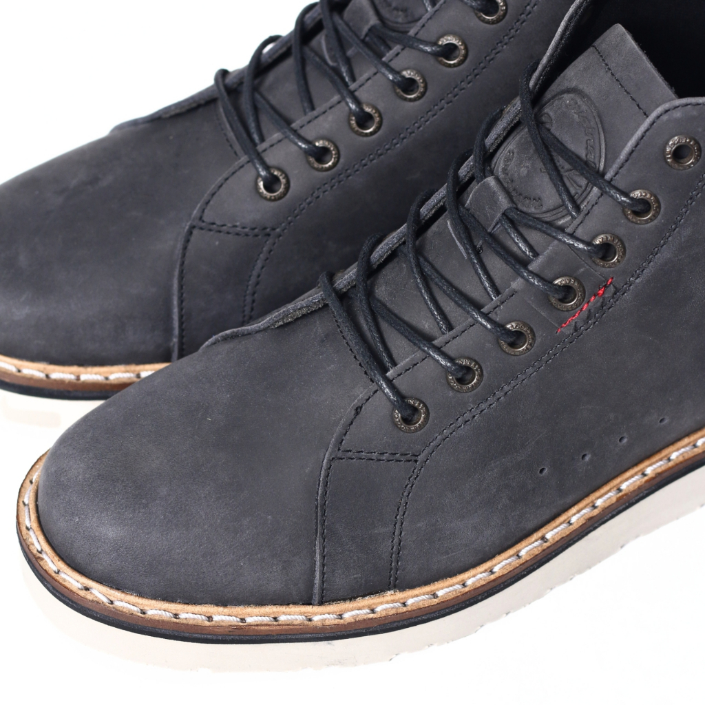 Bradleys Cordovan BW - Sepatu Kulit Kasual Boots Pria