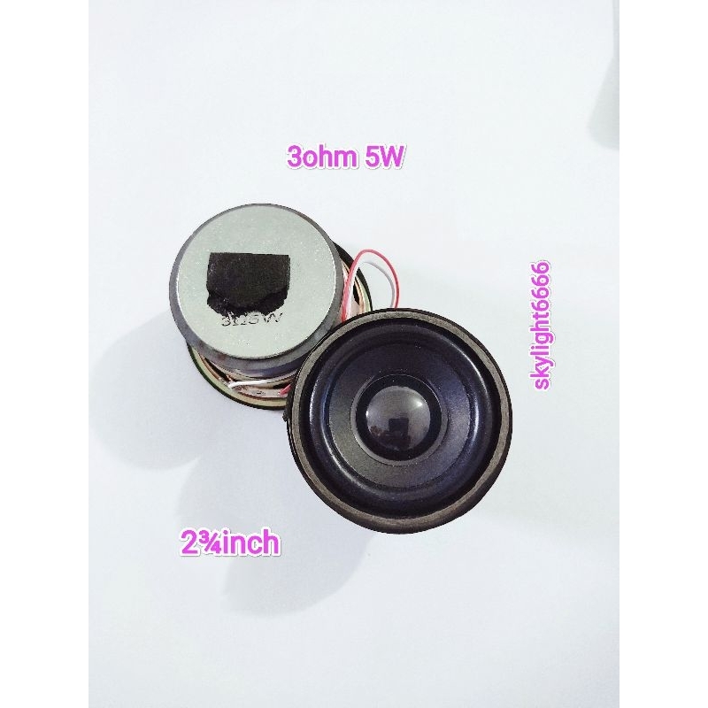 Speaker 2¾inch 3ohm 5W