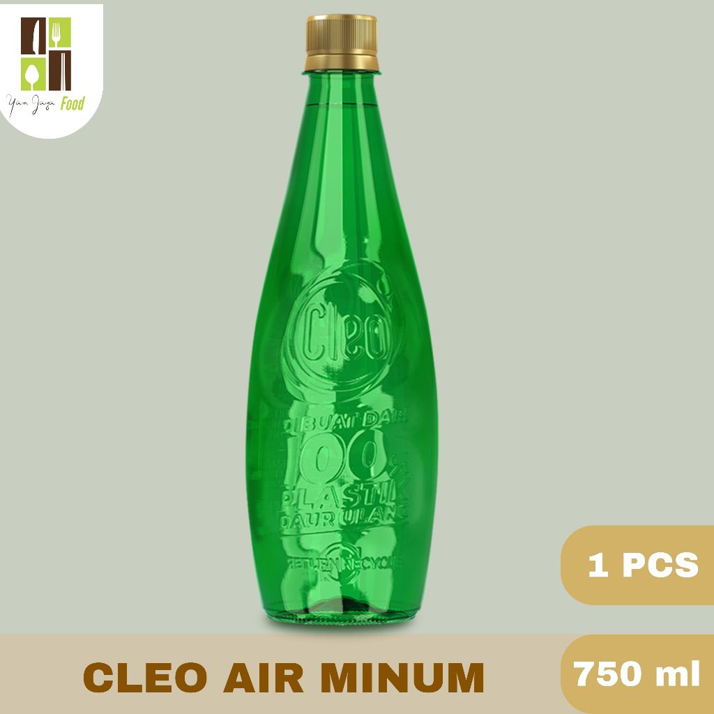 

Cleo Eco Go Green / Air Mineral / Air Minum Botol Hijau 750ml 1 PCS