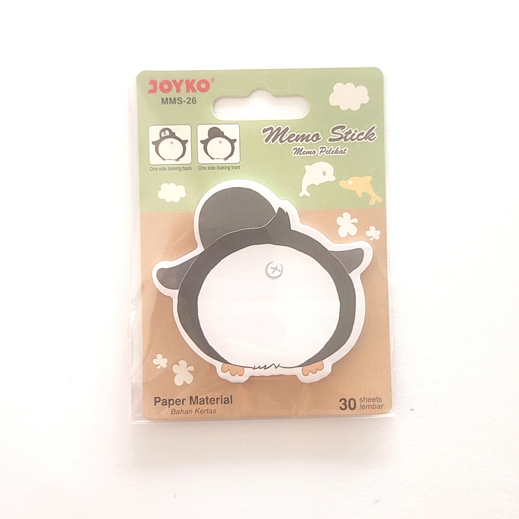 

Joyko Memo Stick Animal Tempel - MMS-26 (Penguin)