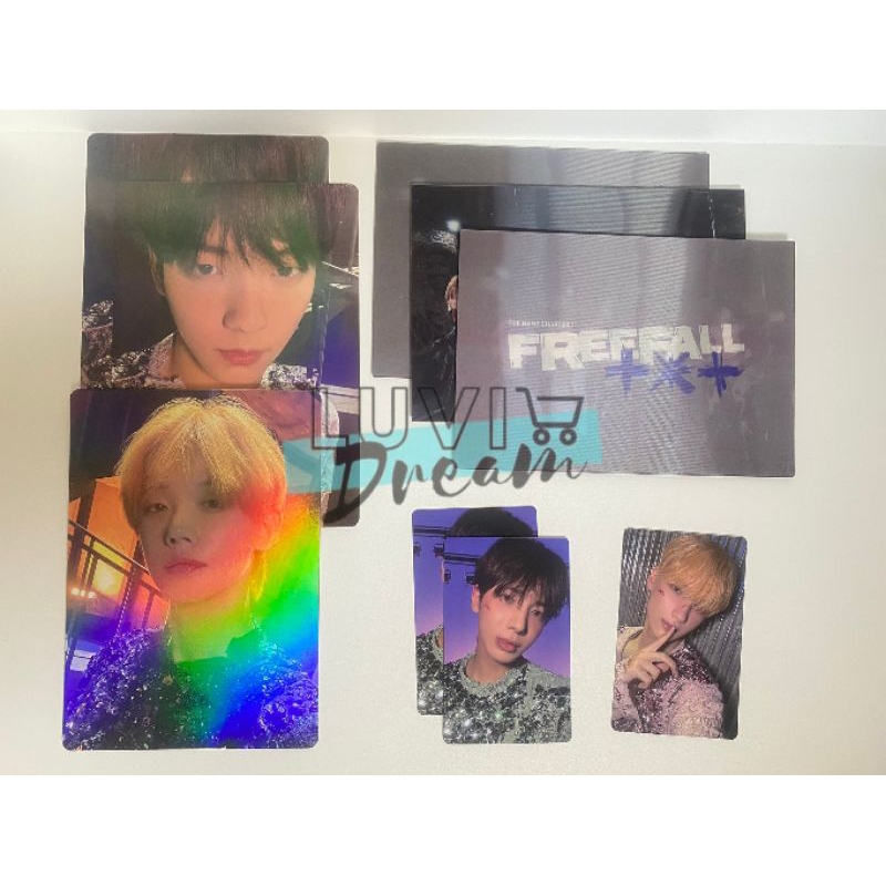 [READY STOCK] TXT FREEFALL OFFICIAL PHOTOCARD & LENTICULAR BENEFIT WEVERSE SOOBIN YEONJUN TAEHYUN HU