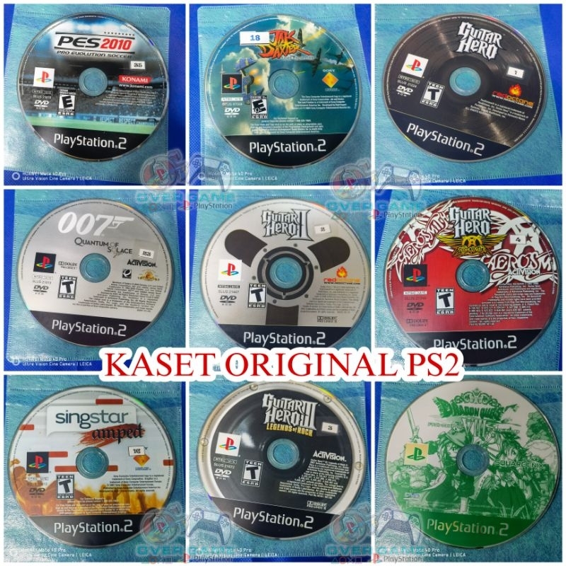 KASET ORIGINAL PS2