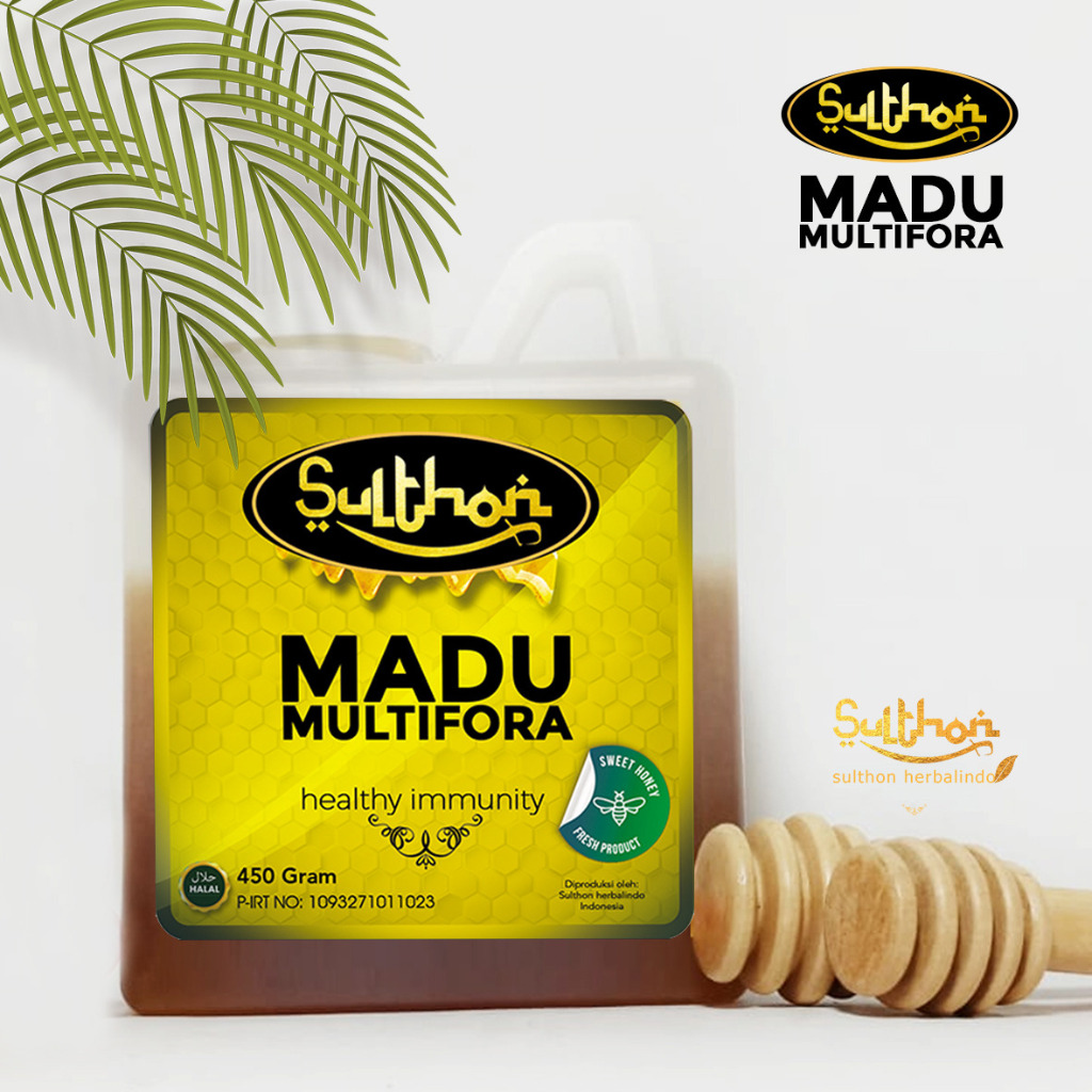 

SULTHON MADU ASLI MURNI MULTIFLORA 450gram