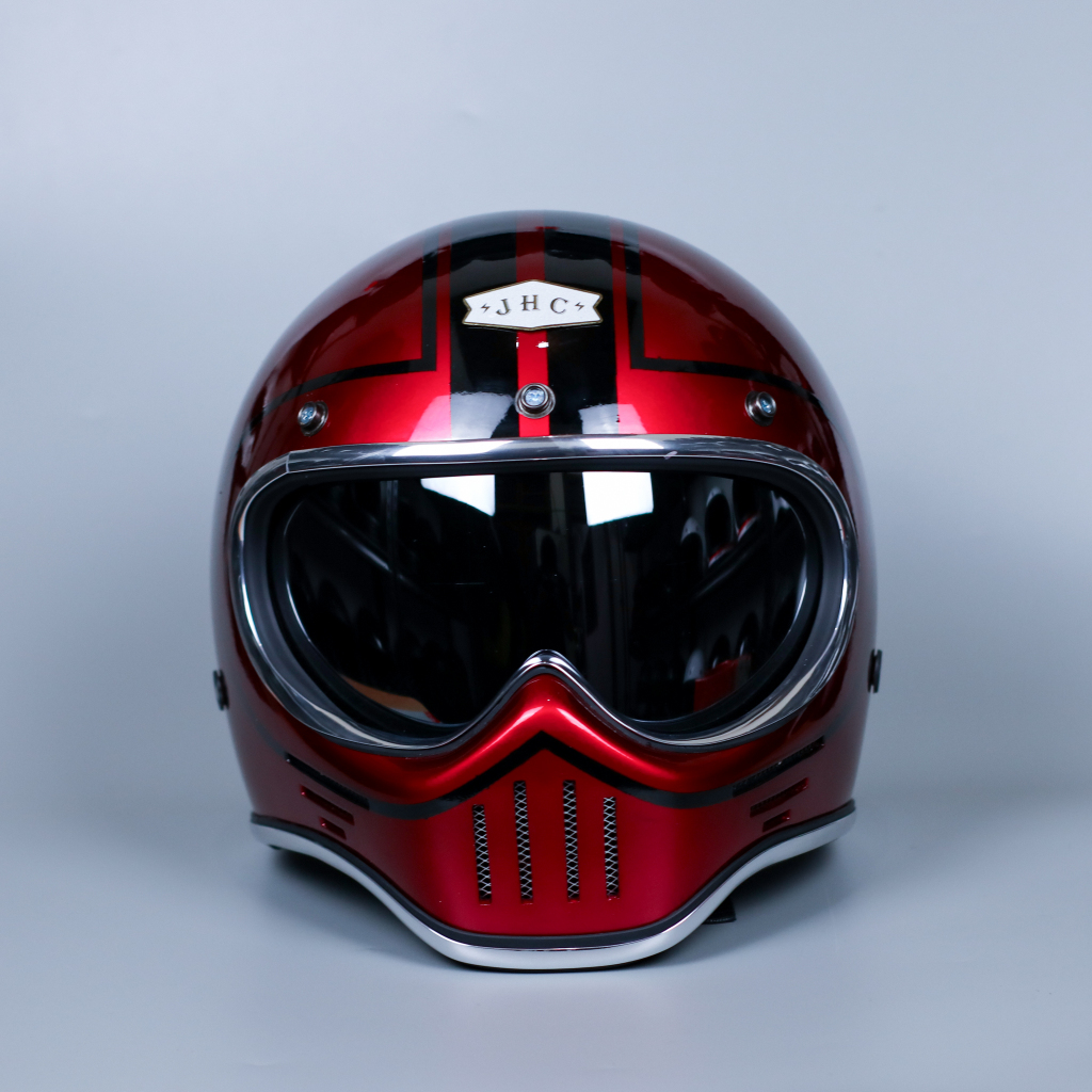 Helm custom M30 classic retro simpon motor custom