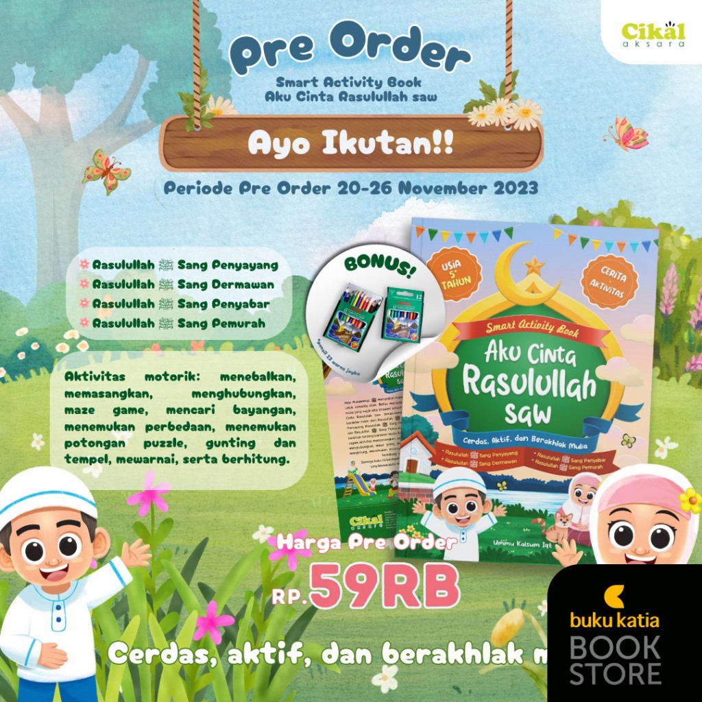 Aku Cinta Rasulullah SAW; Buku Anak - Ummu Kalsum LQT