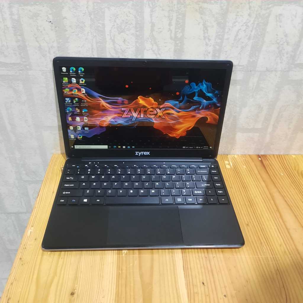 Laptop Zyrex Sky 232 (14 Inc), Celeron - N3350, RAM 4/256GB+64GB, SILVER, GARANSI