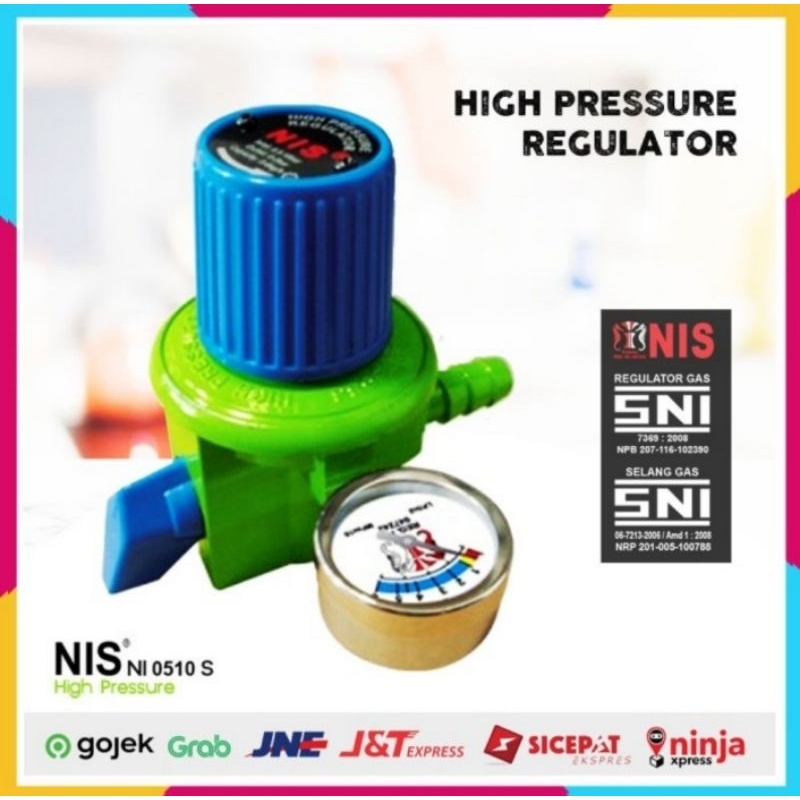 Regulator High Pressure Meteran NIS Tekanan Tinggi