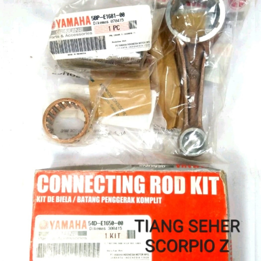 CONNECTING ROD CONROD TIANG STANG SEHER SOKAR SOKER SCORPIO ASLI ORIGINAL