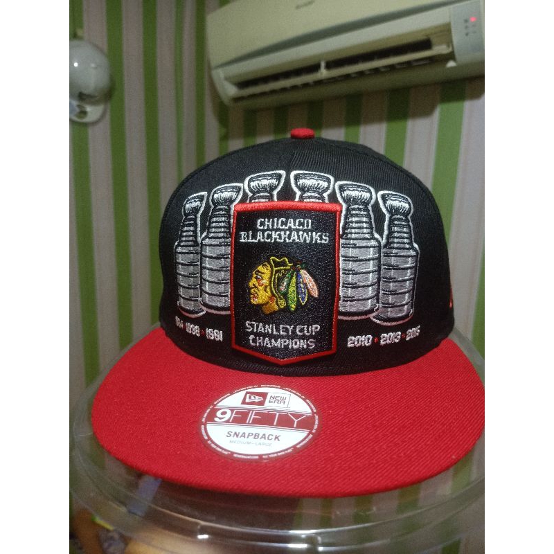 topi new era x NHL Chicago blackhawk snapback