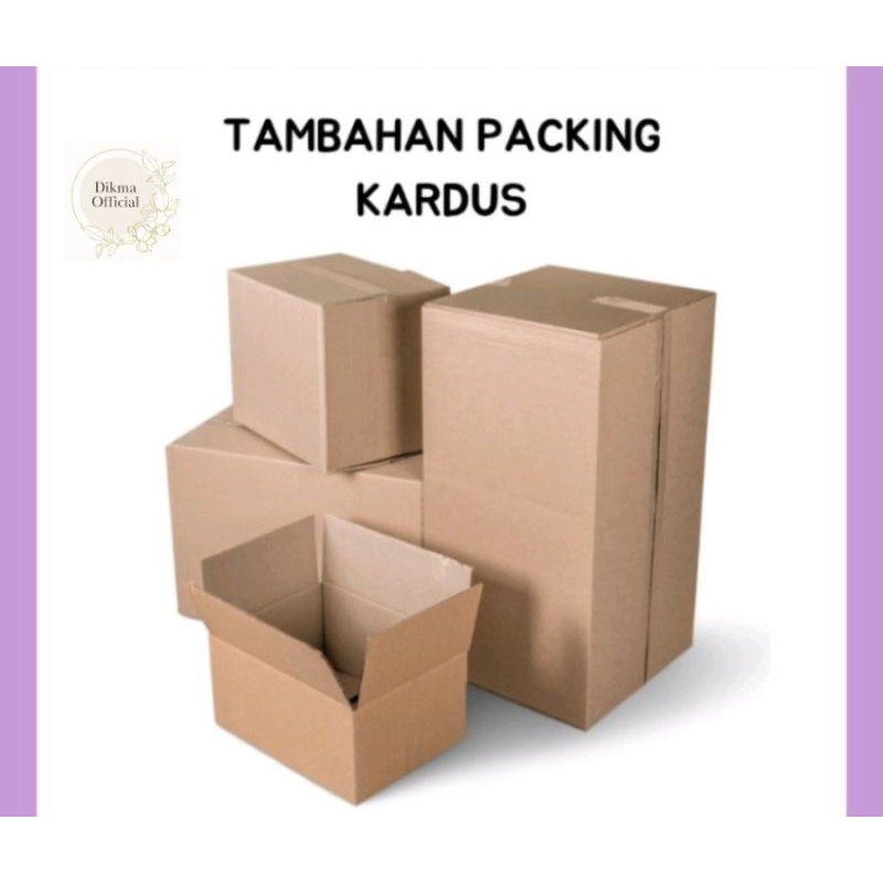 

EXTRA PACKING TAMBAHAN DUS + BUBBLE WRAP MENGHINDARI BARANG RUSAK