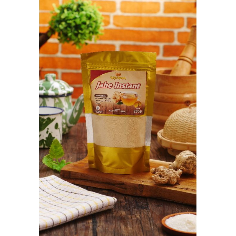

200gram JAHE INSTAN /JAHE SERBUK /JAHE RADJA REMPAH KUALITAS PREMIUM