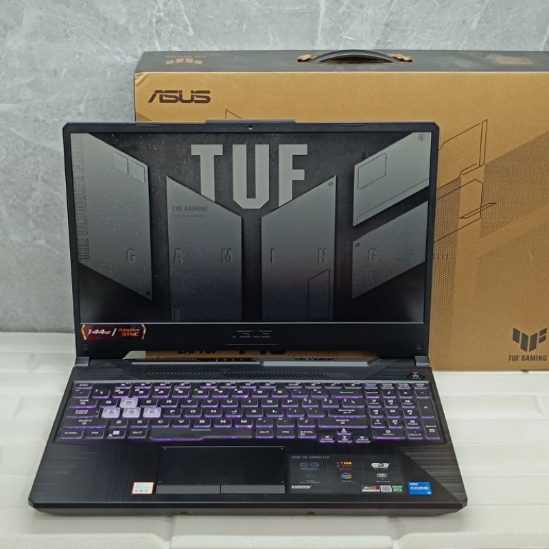 Laptop ASUS TUF GAMING F15 FX506HC Intel Core i5-11400H RAM 16GB SSD 512GB RTX 3050 GEN11