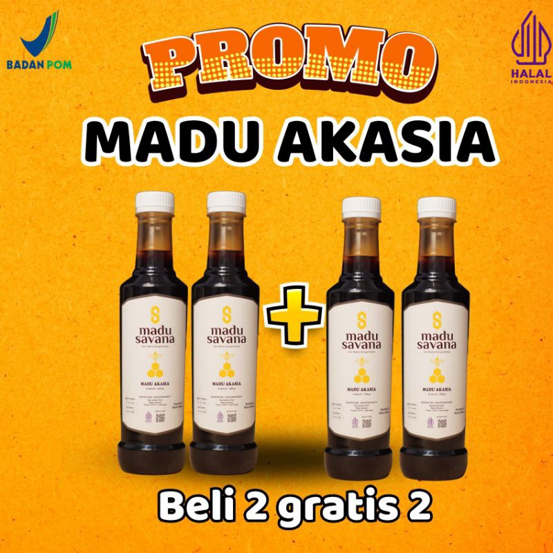 

MADU SAVANA PAKET BUNDLING AKASIA 4 BOTOL
