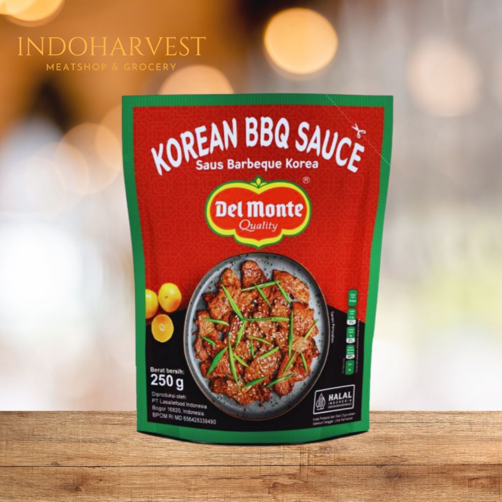 

Del Monte Korean BBQ Sauce Pouch 250g