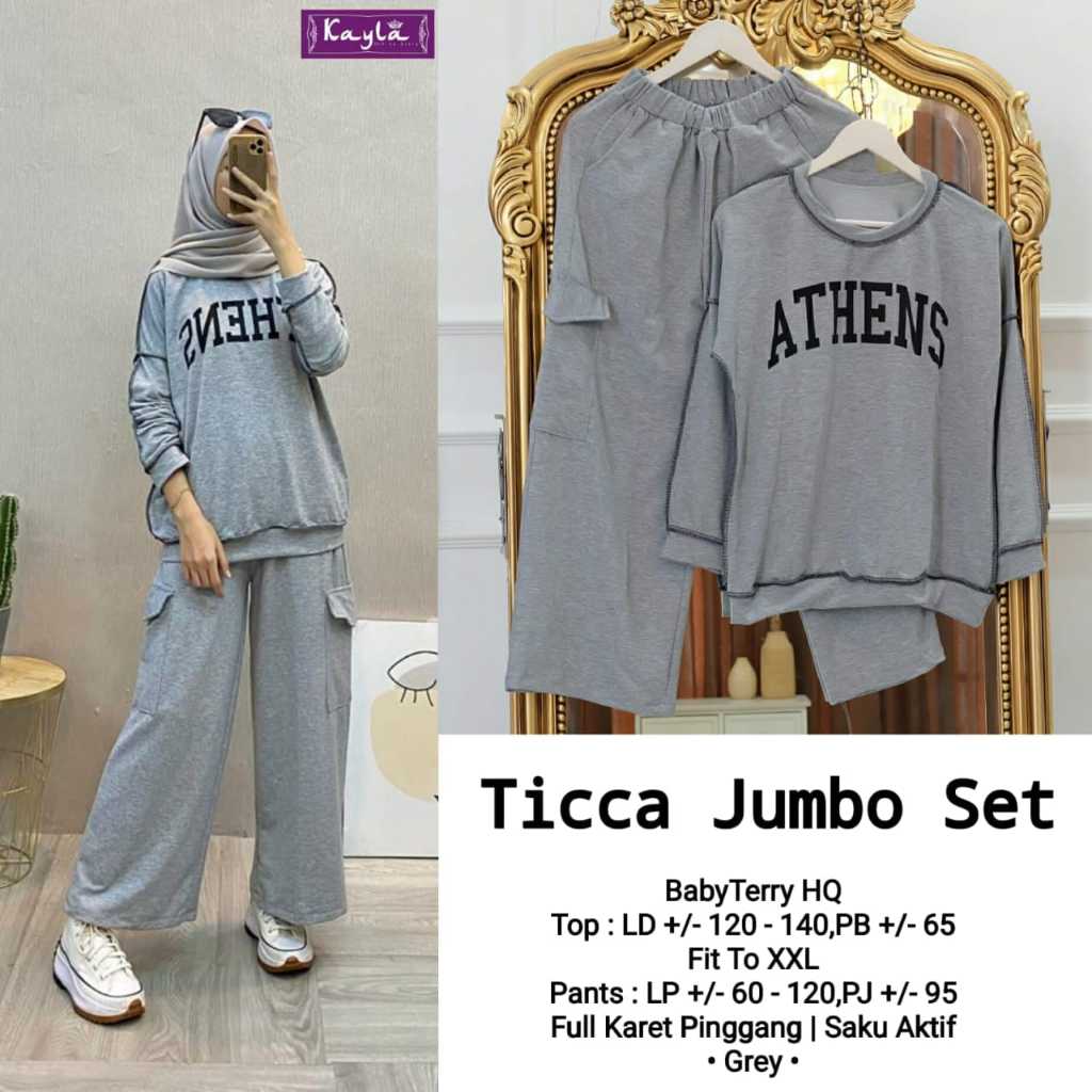 ticca jumbo set ori kayla
