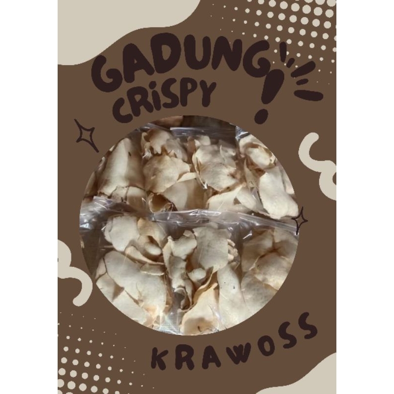 

Krawoss Gadung Crispy Asli Banyumas - SIAP SANTAP