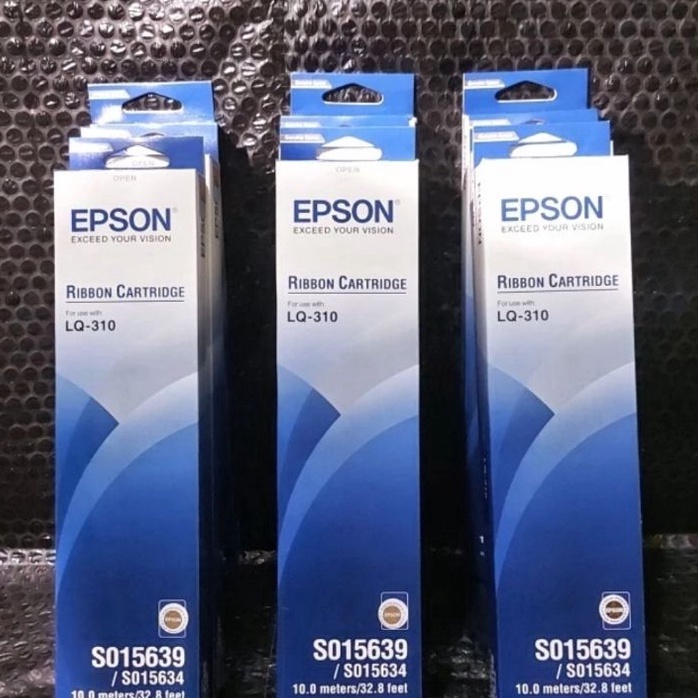 Terlaku. Pita Ribbon Catrighe Epson LQ 310 LQ310 Lq310 Lq 310.