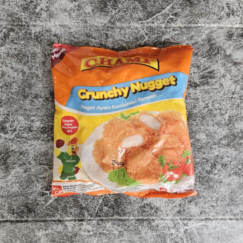 

CHAMP CRUNCHY NUGET 450gr