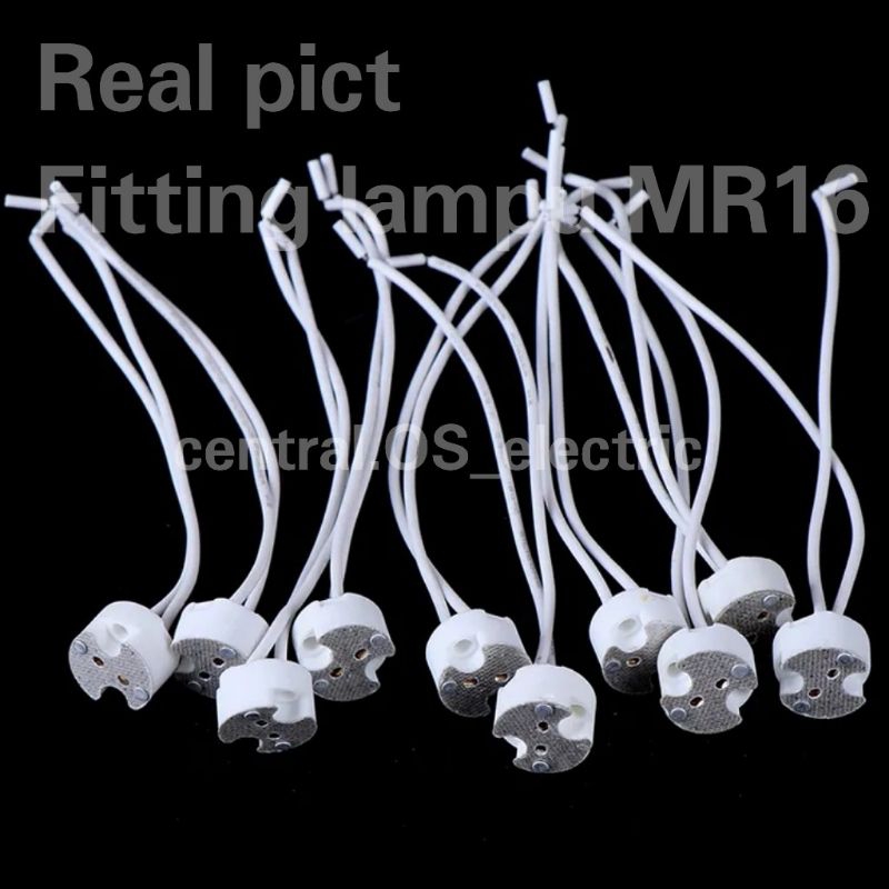 FITTING LAMPU MR16 TUSUK / FITTING LAMPU MR16 TUSUK HALOGEN