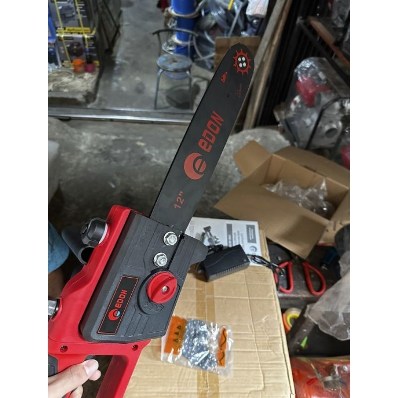 MESIN GERGAJI BATERAI 21VOLT EDON / GERGAJI CORLDESS