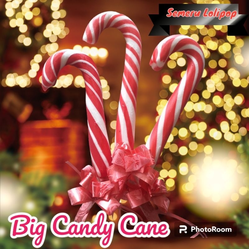 

Big Candy Cane - Merah Putih - Tongkat Natal - Semeru Lolipop