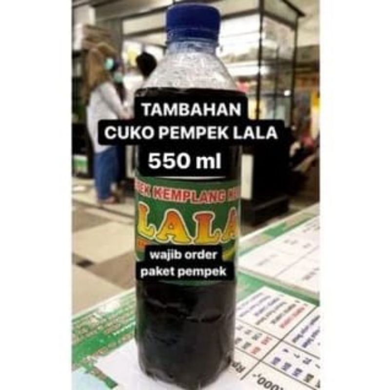 

Extra Cuko pempek lala 26 ilir palembang