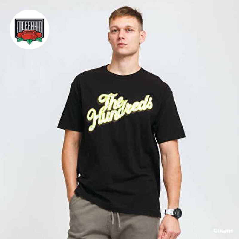 kaos the hundreds moon slant hitam ms2