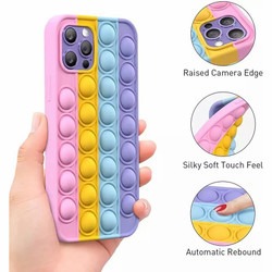 Iphone 7 Iphone 8 Case Pop It Silicone Penghilang Stress Push It