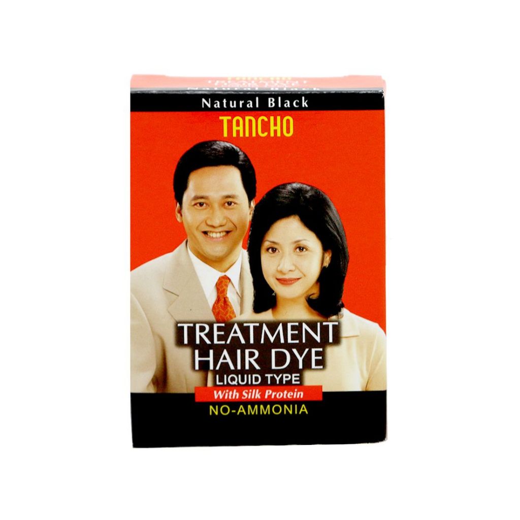 Tancho Pomade Treatment Hair Dye Natural Black