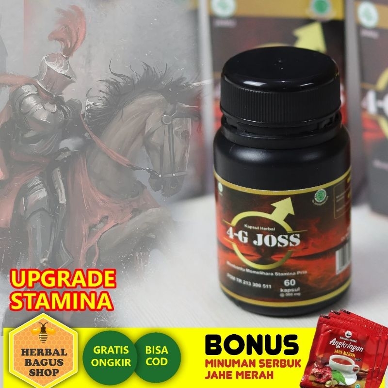 4G JOSS. VITAMIN UPGRADE SETMINA PRIA - 4G JOSS ASLI BPOM