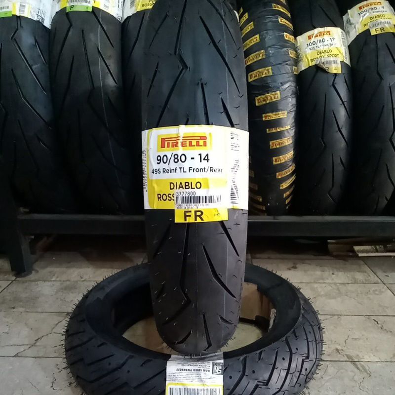 ban Pirelli diablo Rosso sport 90/80/14